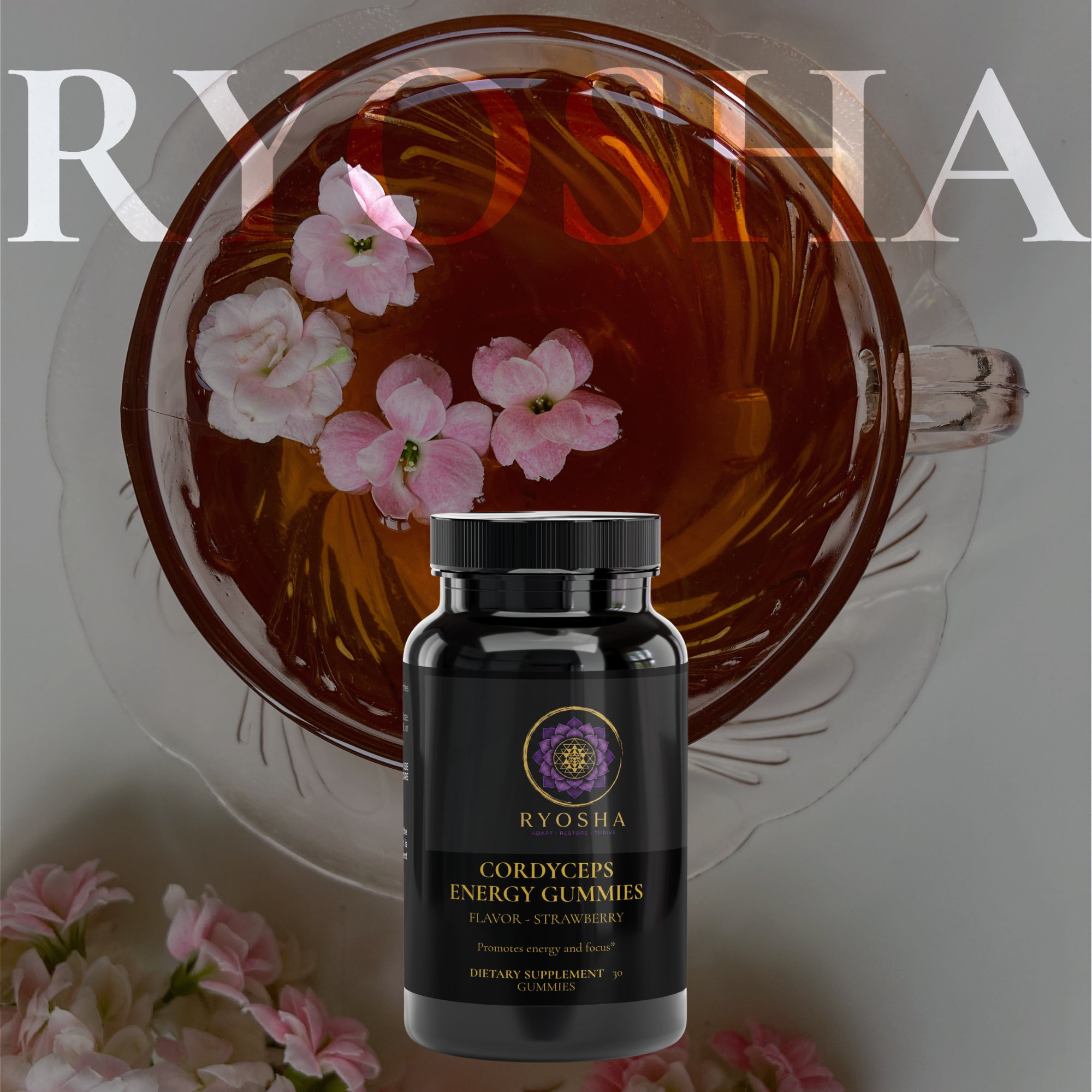 RYOSHA ENERGY — Cordyceps Energy Gummies