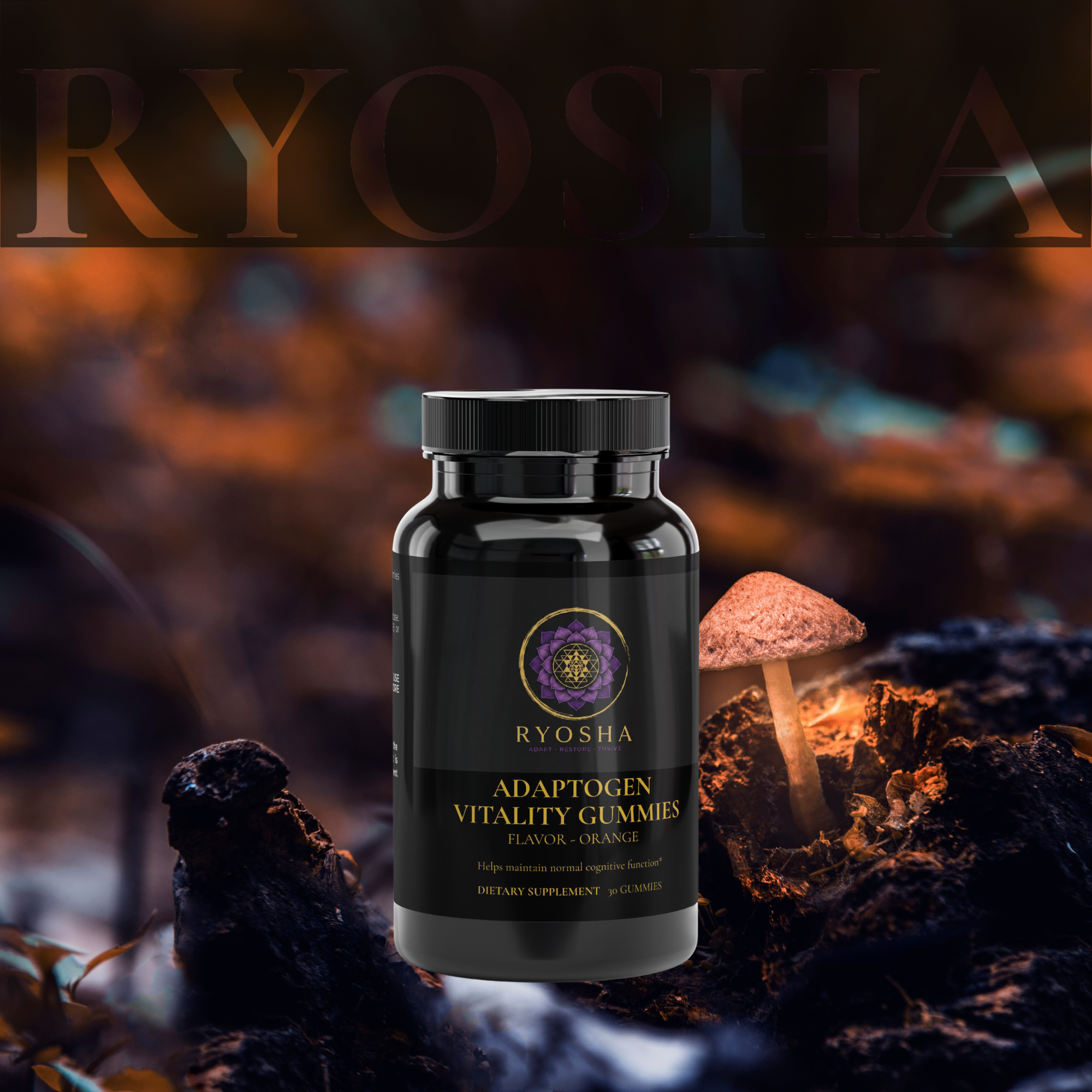 RYOSHA VITALITY — Adaptogen Vitality Gummies