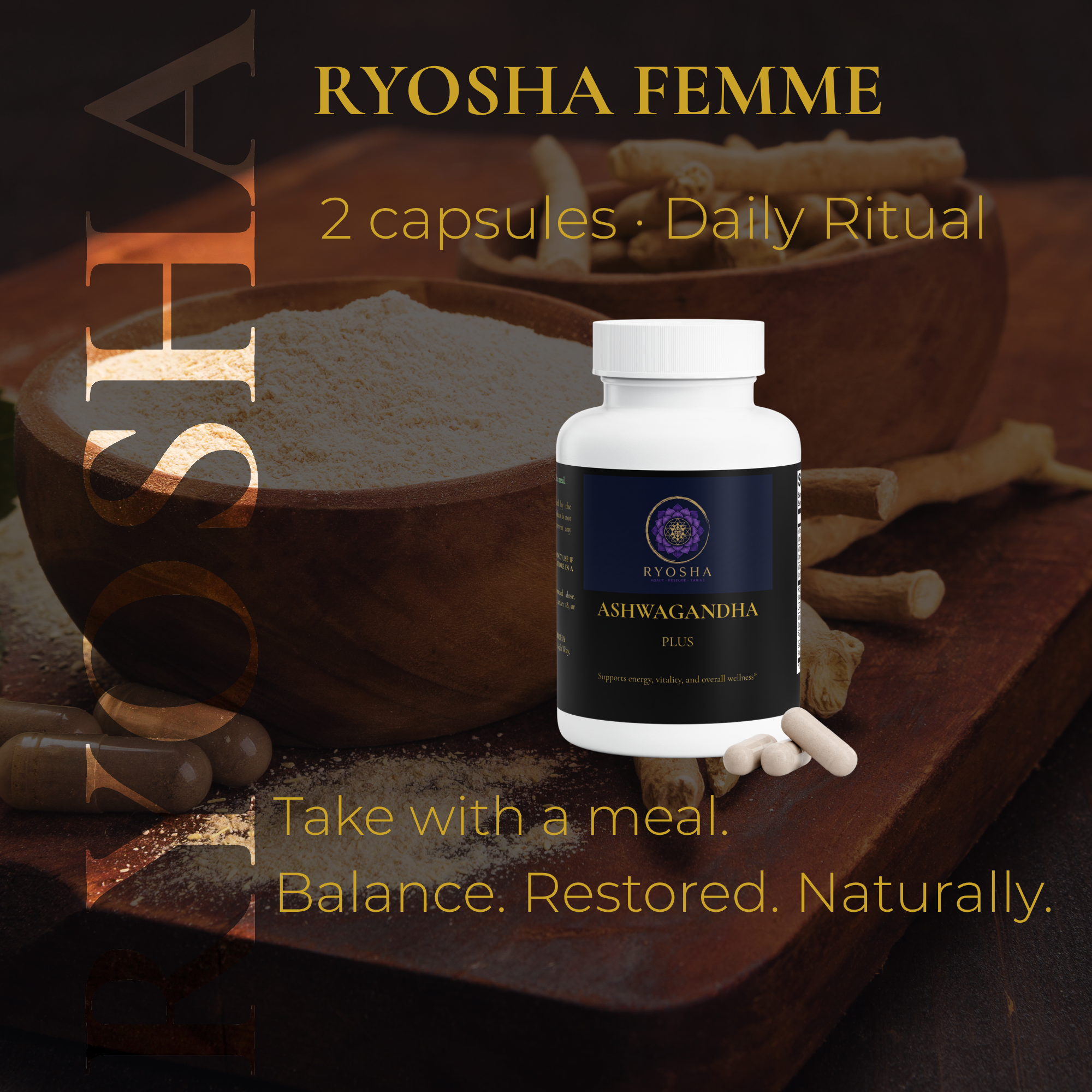 RYOSHA FEMME — Ashwagandha Plus