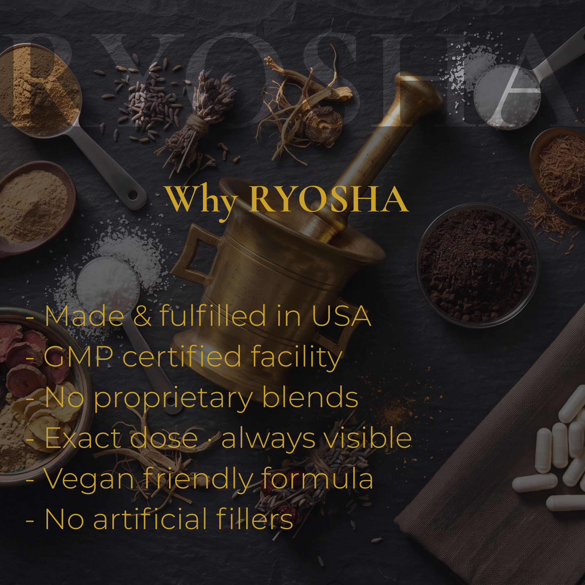 RYOSHA ENERGY — Cordyceps Energy Gummies