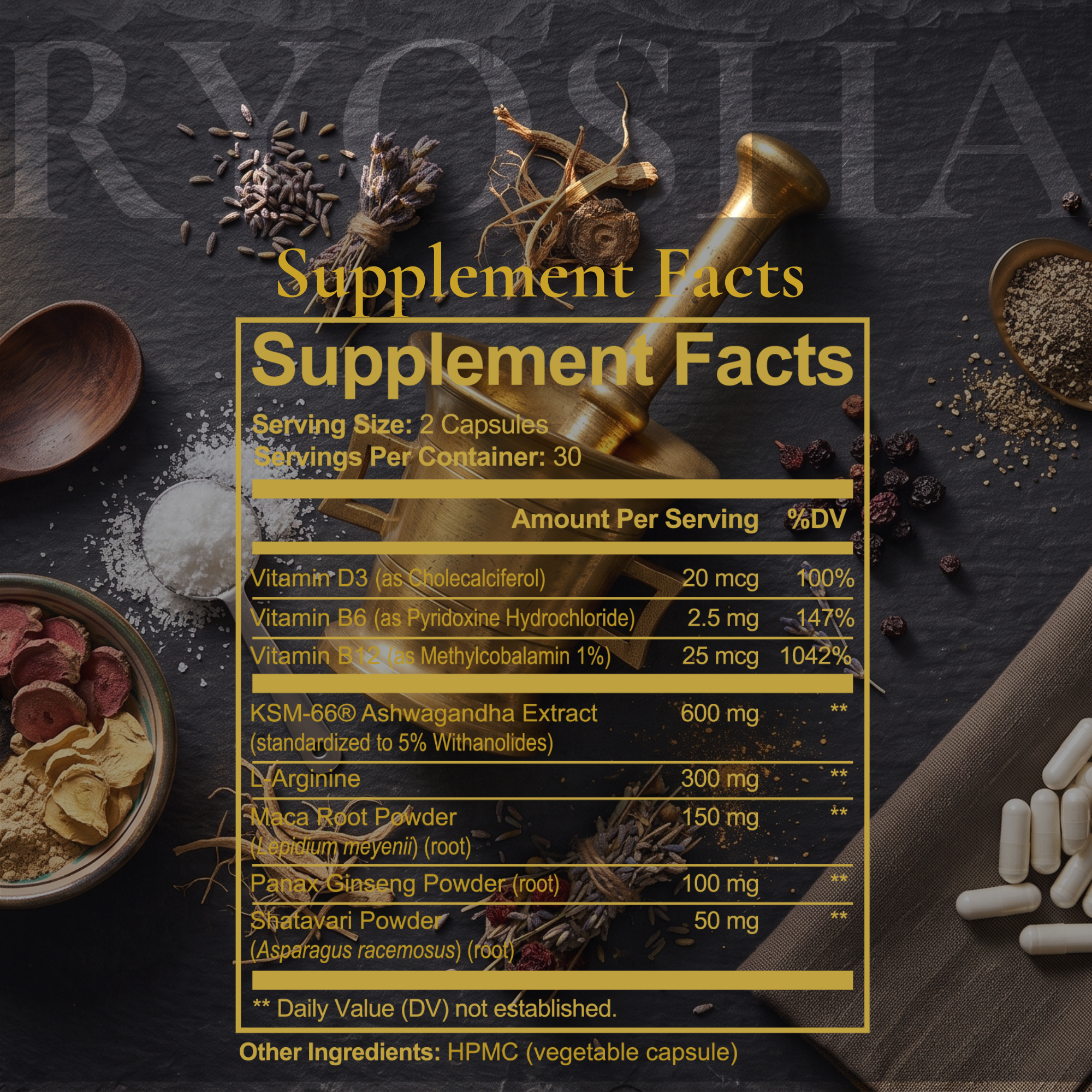 RYOSHA FEMME — Ashwagandha Plus