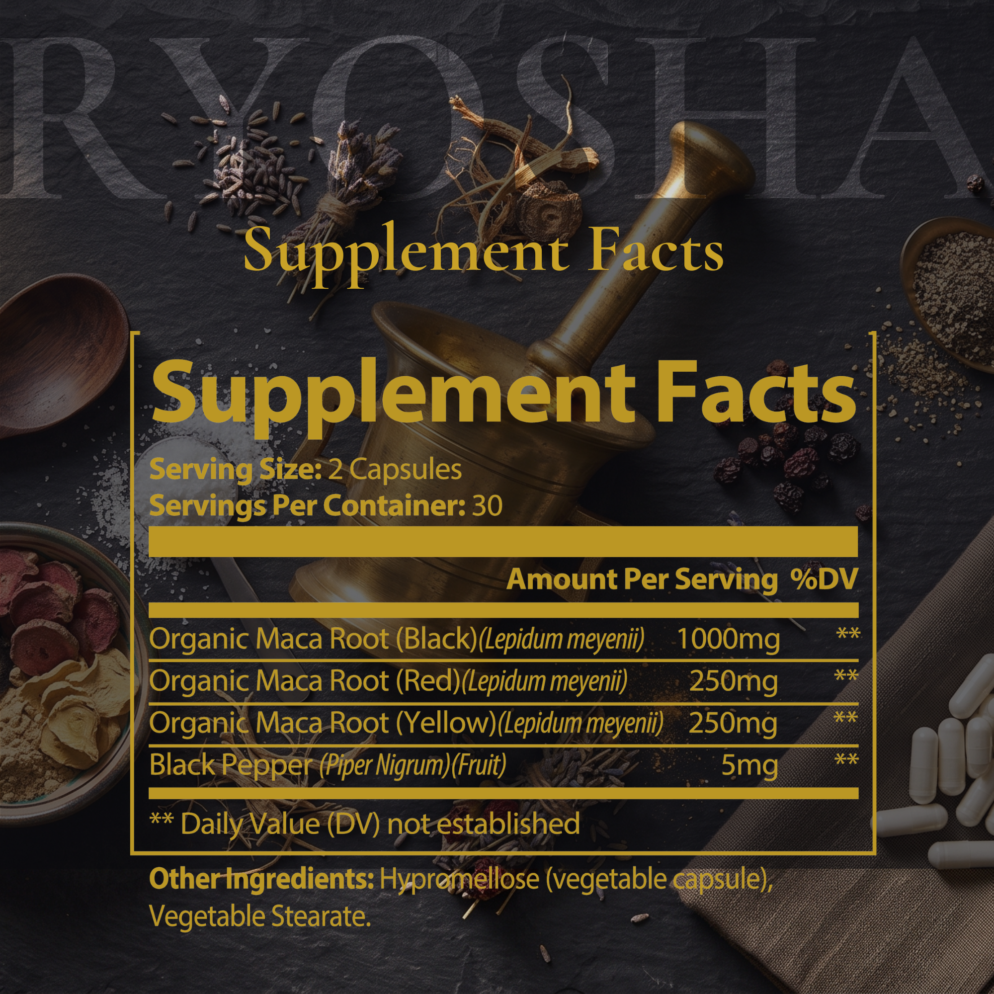 RYOSHA ROOT — Triple Maca Plus