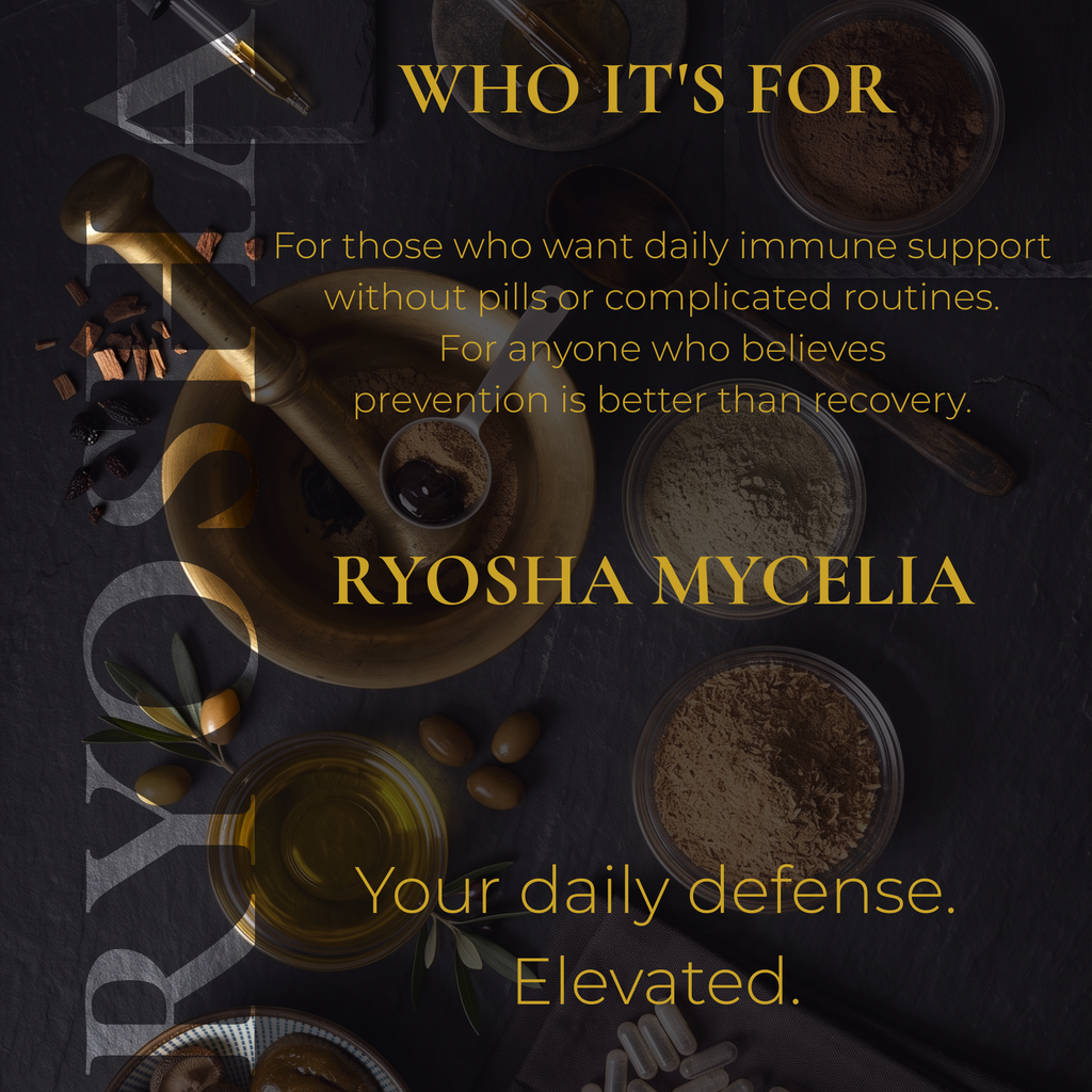 RYOSHA MYCELIA — Adaptogen Immunity Drops