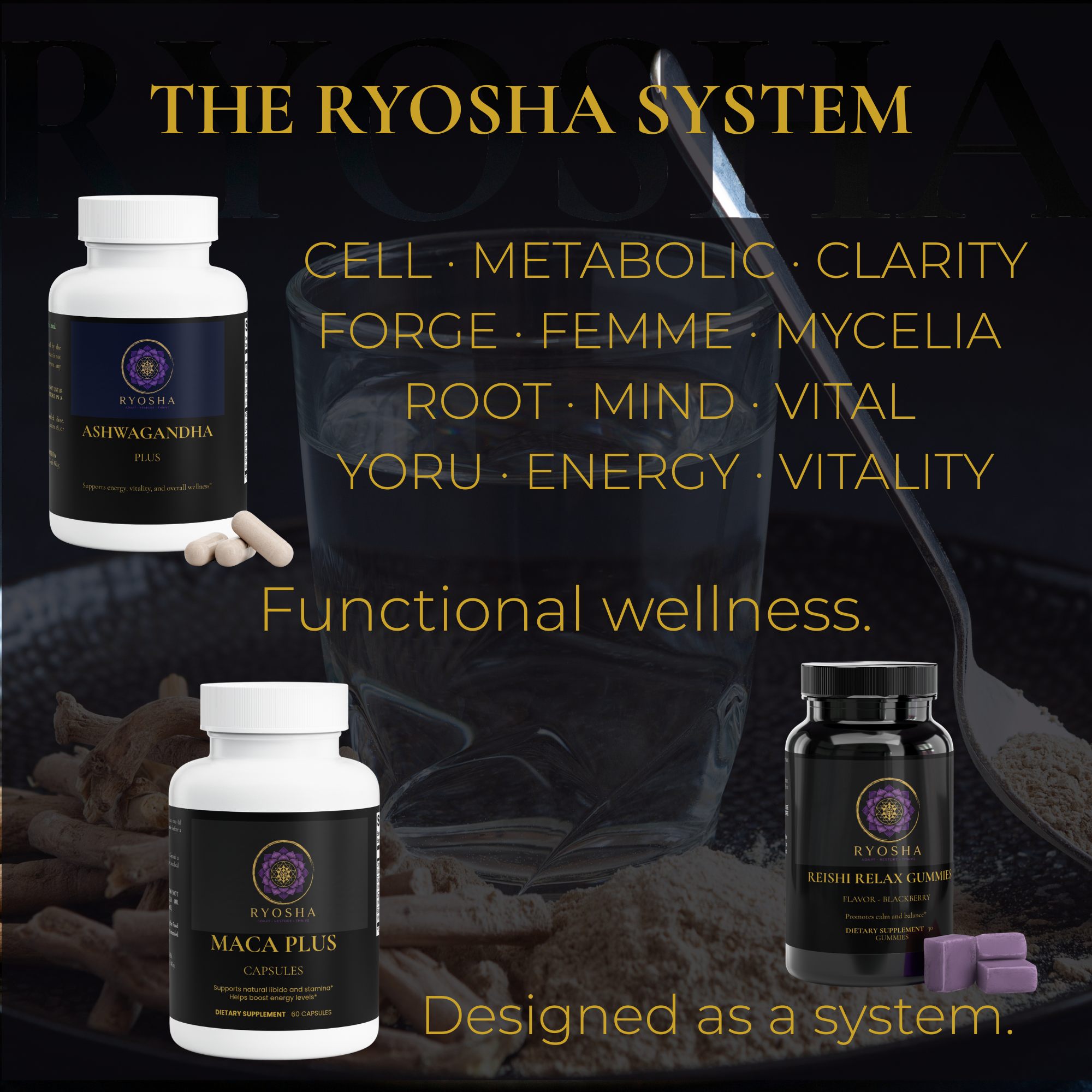 RYOSHA FEMME — Ashwagandha Plus